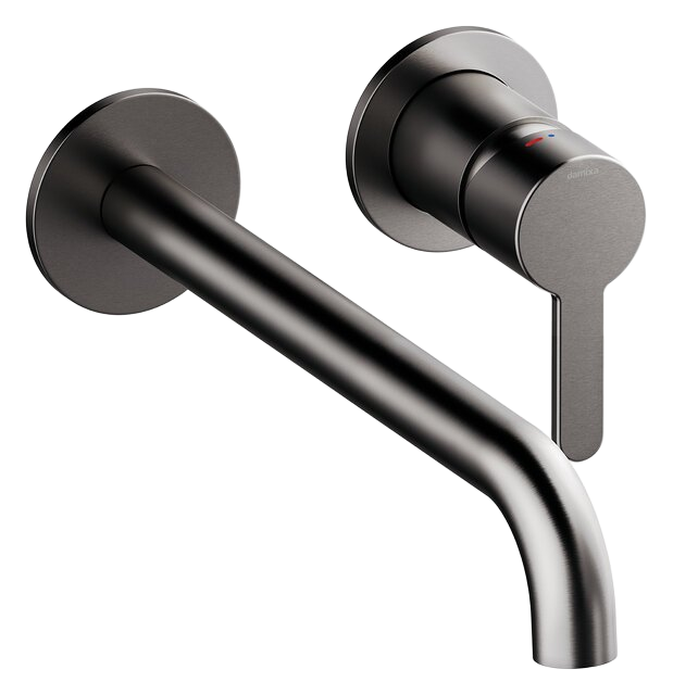 Silhouet Exposed kit for built in Basin Mixer graphite grey