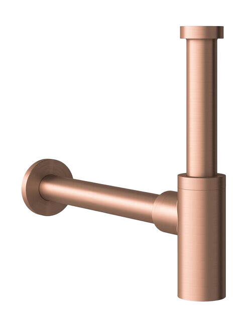 Siphon brushed copper