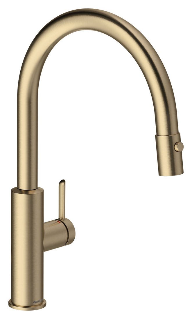 Soap dispenser brushed bronze
