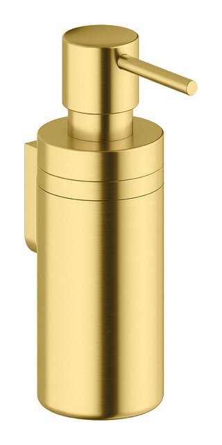 Soap dispenser brushed brass