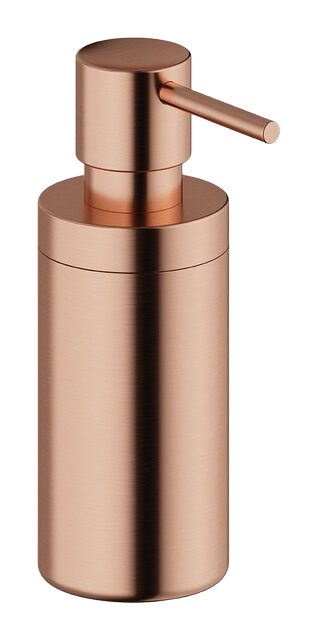 Soap dispenser brushed copper