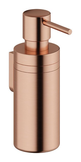 Soap dispenser brushed copper