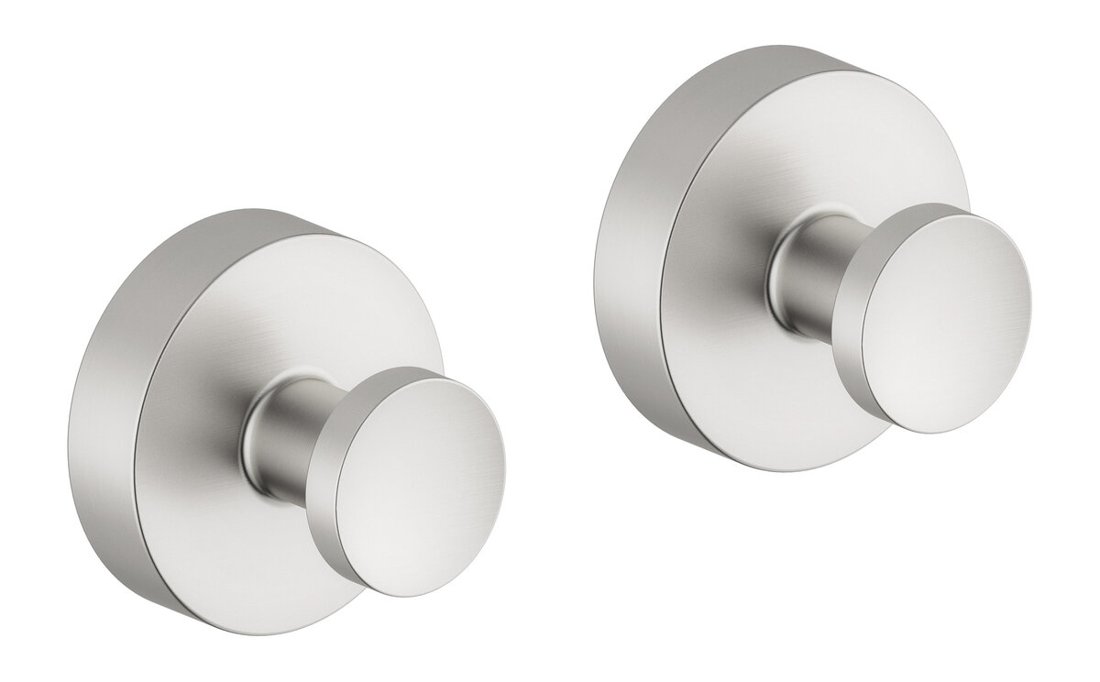 Spare toilet roll holder steel