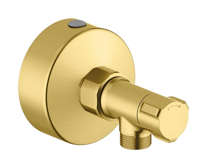 Stop Valve 3/8 brushed brass