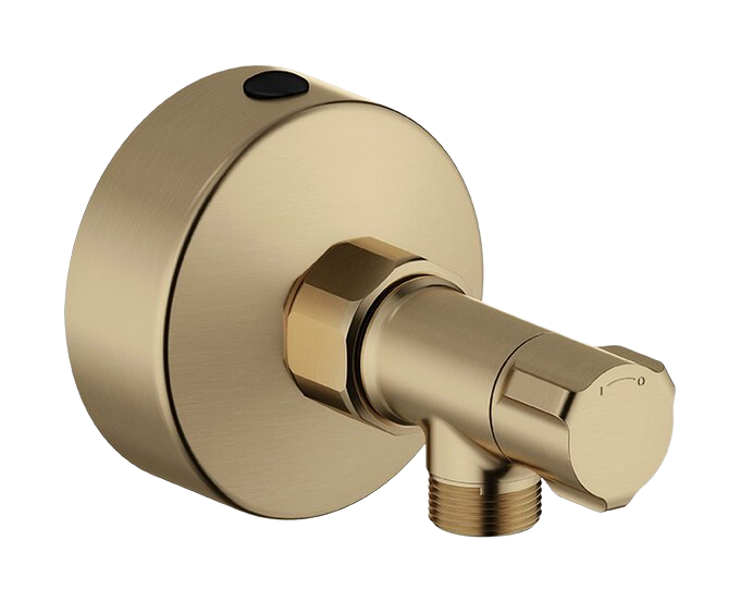 Stop Valve 3/8 brushed bronze
