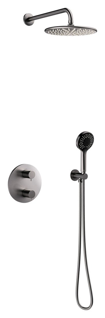 Thermostatic 2-Way built in Shower Mixer Box .