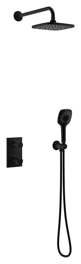 Thermostatic 2-Way built in Shower Mixer Box .