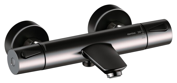 Thermostatic Bath/Shower Mixer graphite grey