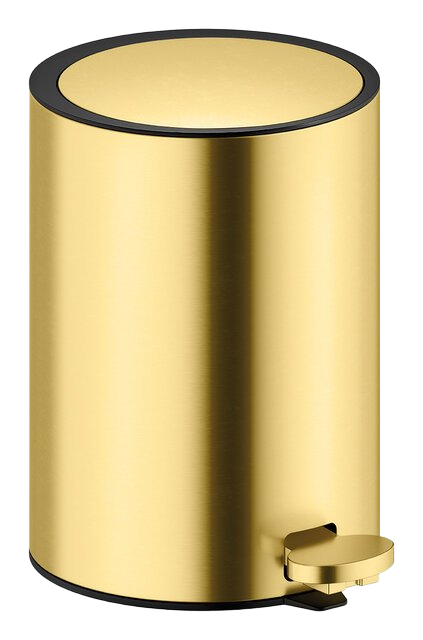 Toilet bin 3 L brushed brass