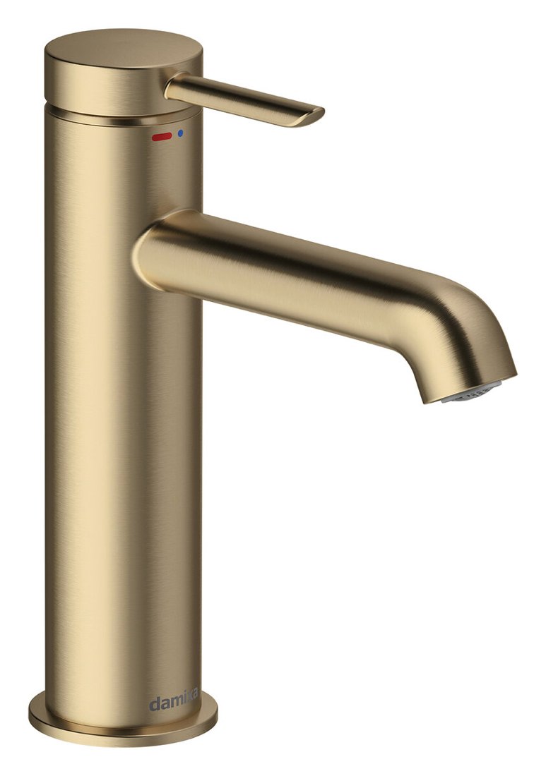 Toilet bin 3 L brushed bronze