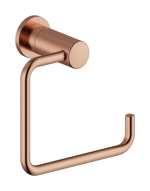 Toilet Roll Holder brushed copper