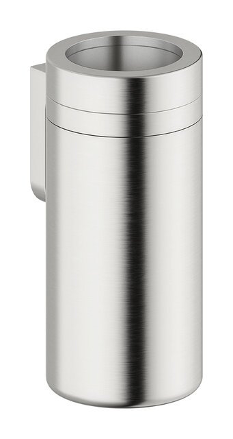 Toothbrush tumbler with holder steel