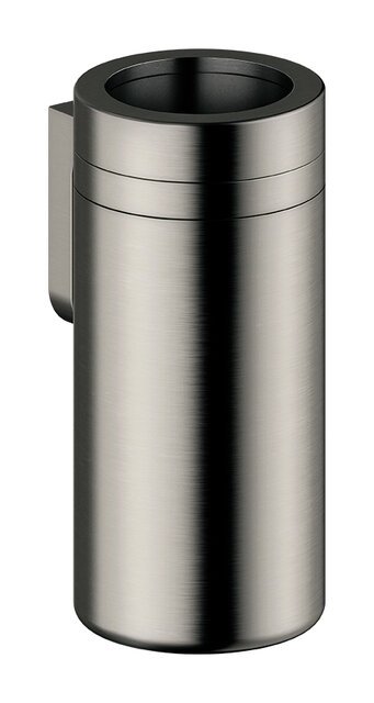 Toothbrush tumbler with holder graphite grey