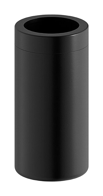 Toothbrush tumbler with holder matt black