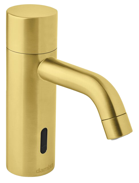 Touchless basin public brushed brass