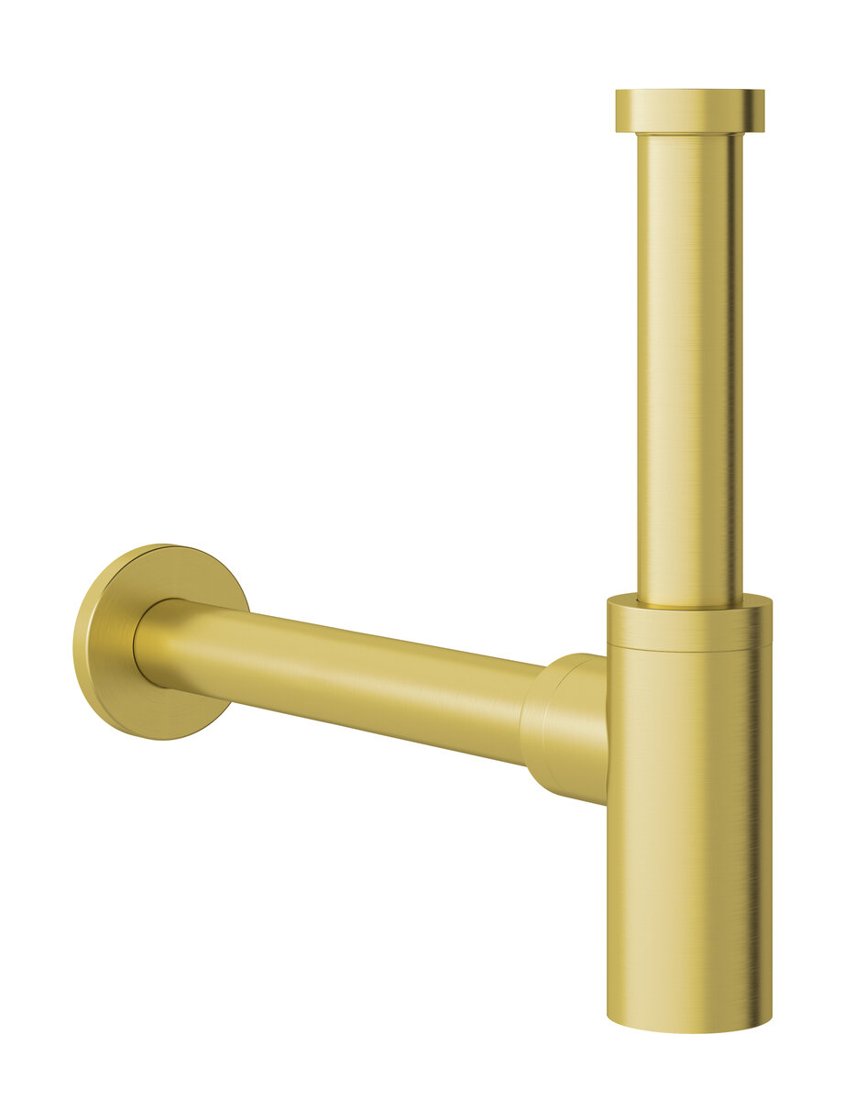 Touchless basin public brushed brass
