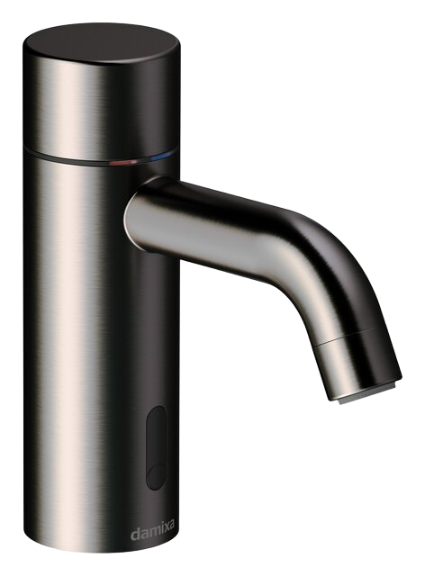 Touchless basin tap graphite grey