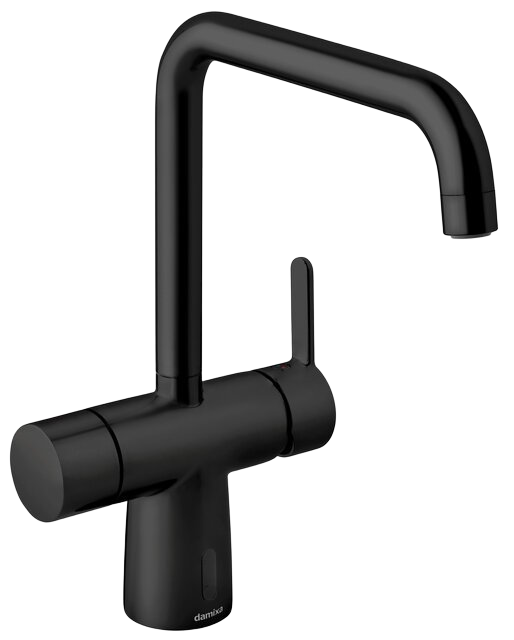 Touchless kitchen tap matt black