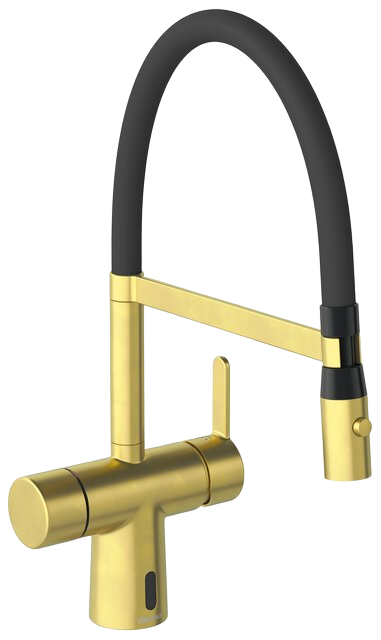 Touchless Pro Kitchen Mixer brushed brass
