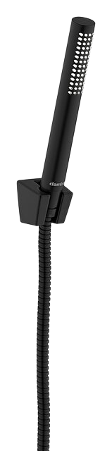 Tube handshower set matt black