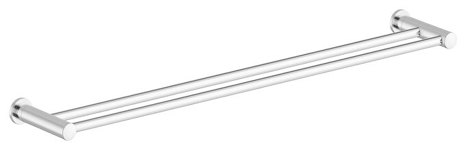 Twin Towel Rail 800 mm chrome