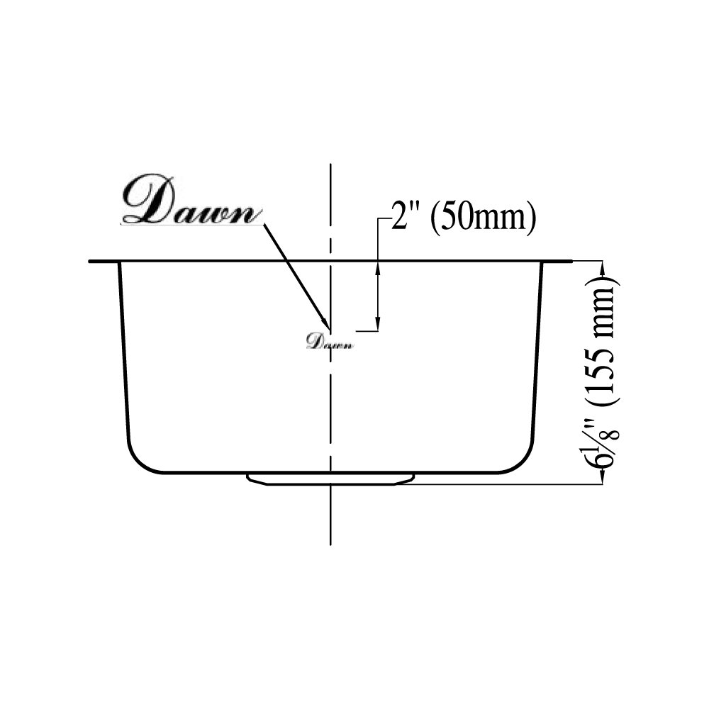 3237 Undermount Bar Sink