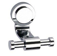 9304 Chrome Double Robe Hook