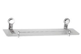 9310S Satin Nickel Bathroom Glass Shelf