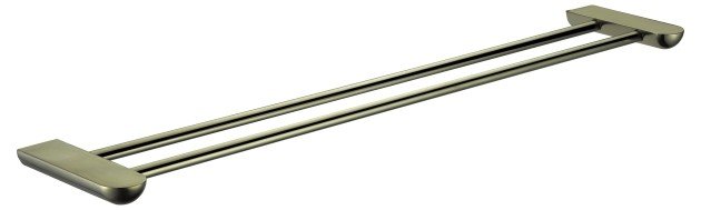 95010102BN Brushed Nickel Double Towel Rail