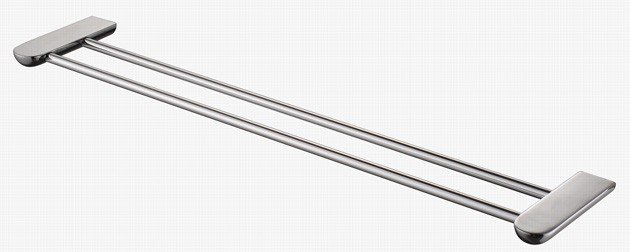 95010102C Chrome Double Towel Rail