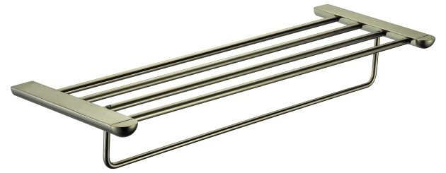 95010202BN Brushed Nickel Towel Shelf