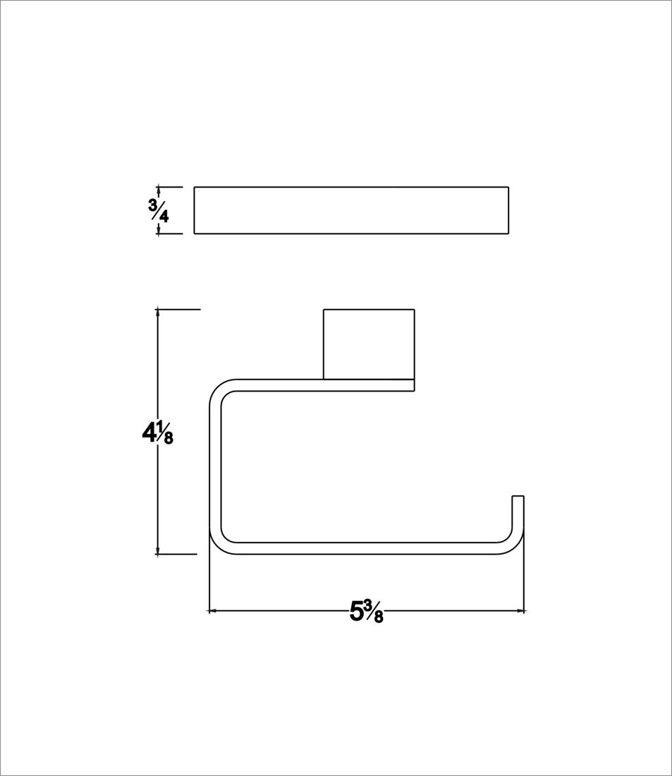 97019905C Toilet Roll Holder