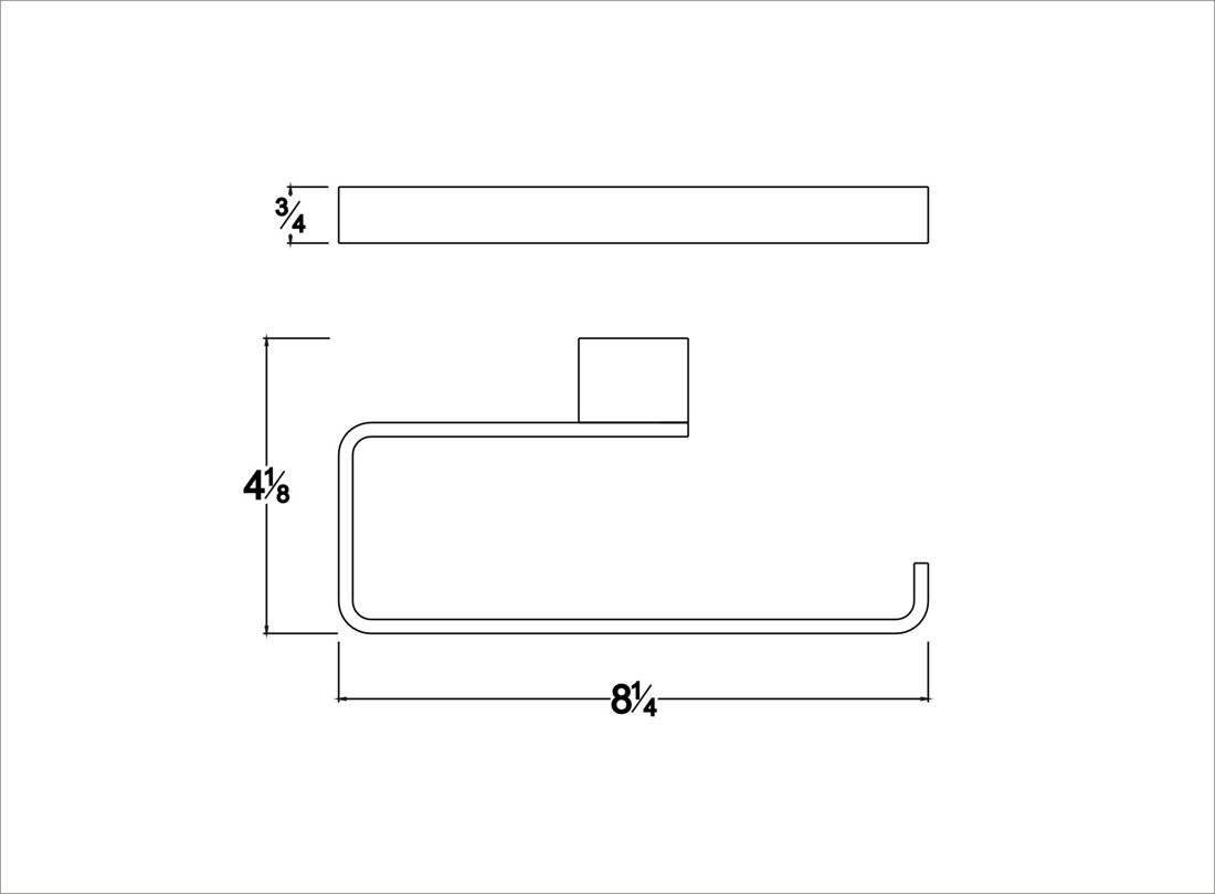 97019906BN Towel Loop/ Towel Ring