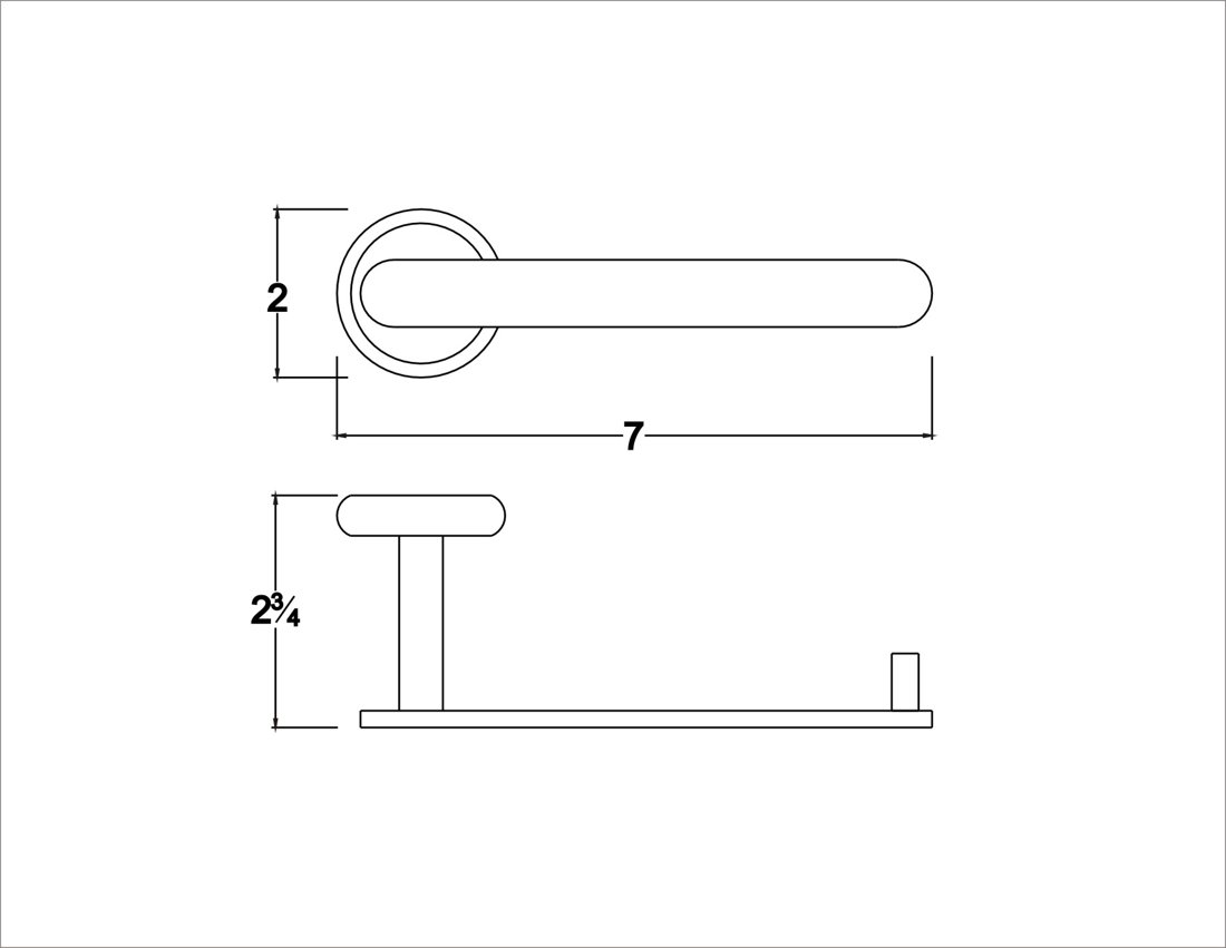 98014001BN Robe Hook