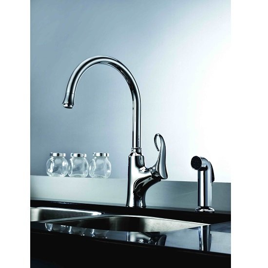 AB06 3296C Kitchen Faucet with Side Spray