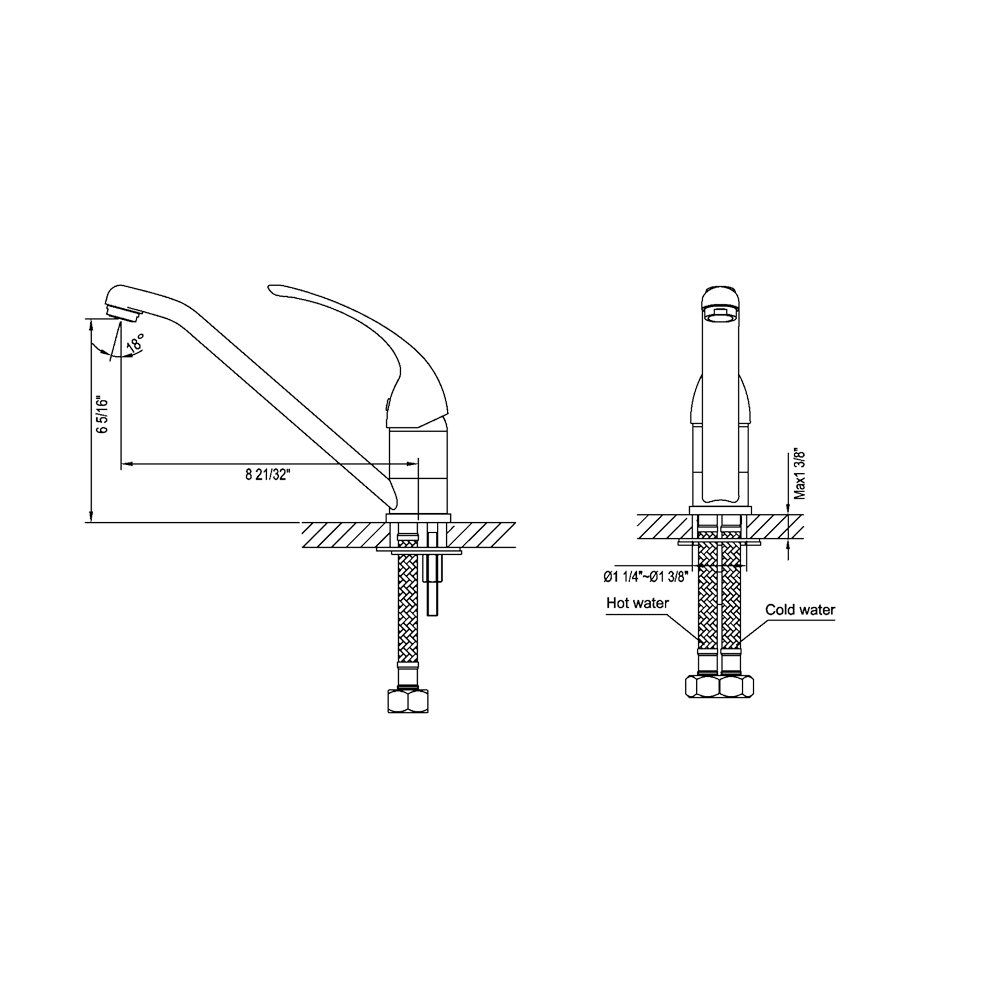 AB50 3351BN Kitchen Faucet