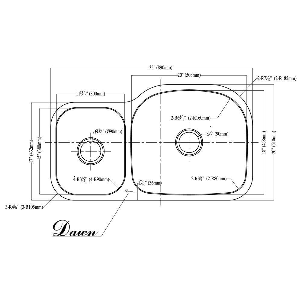 ASU107L Kitchen Sink