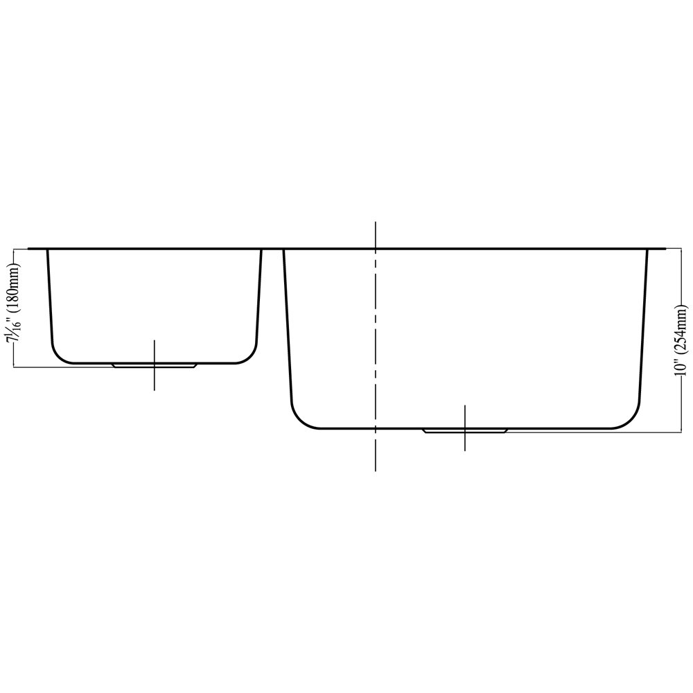 ASU107L Kitchen Sink