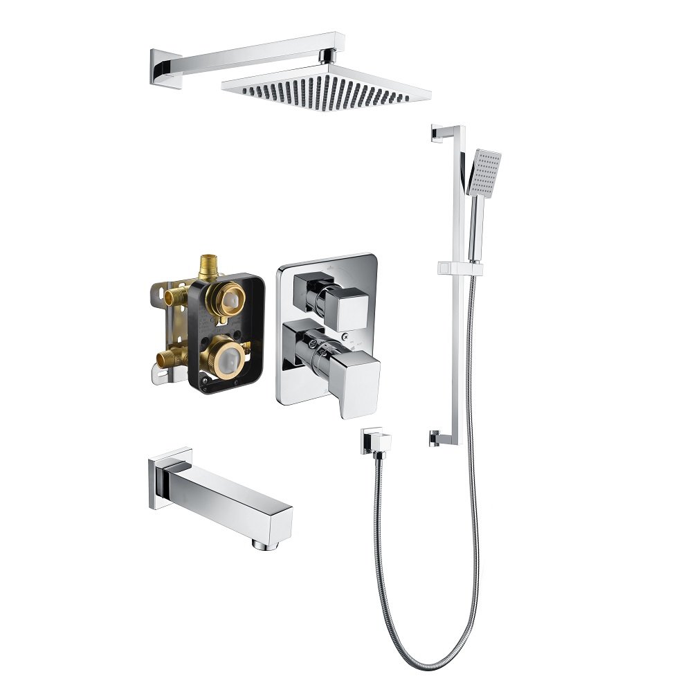 Biscayne Shower Set DSSBE01C Chrome