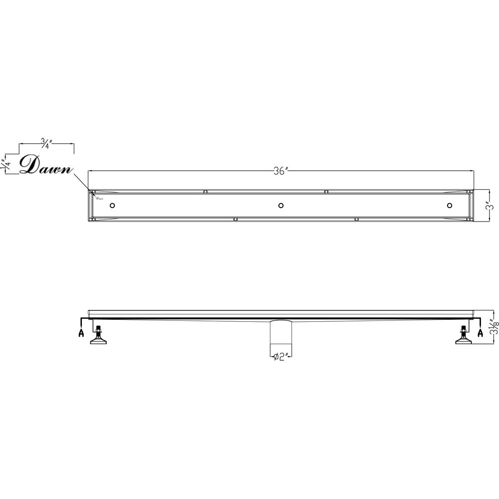 Colorado River Series Tile Insert 36" LCO360304