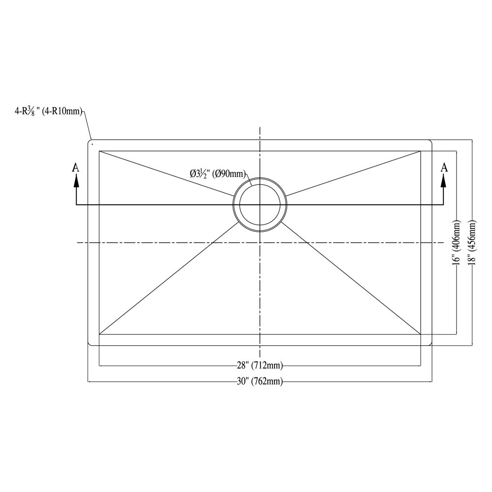 DSQ2816 Kitchen Sink