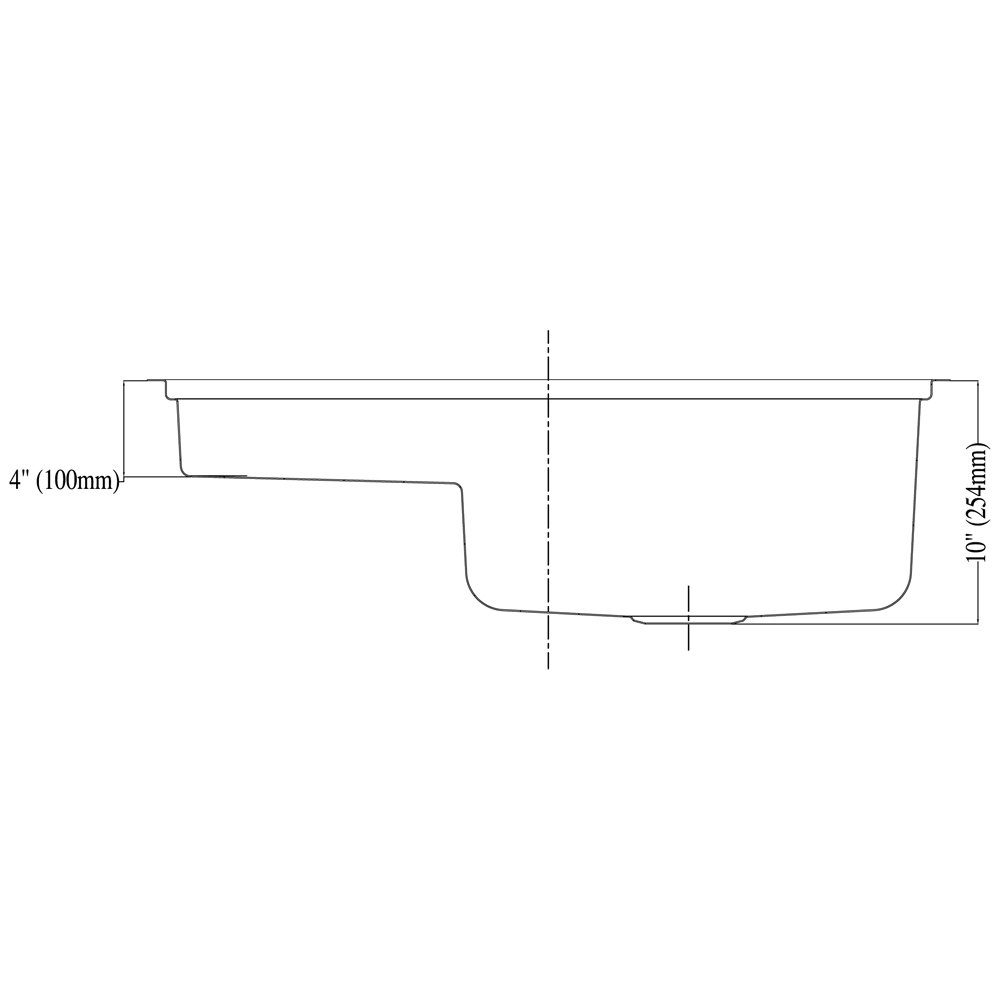 DSU3018 Kitchen Sink with Stepped Basin