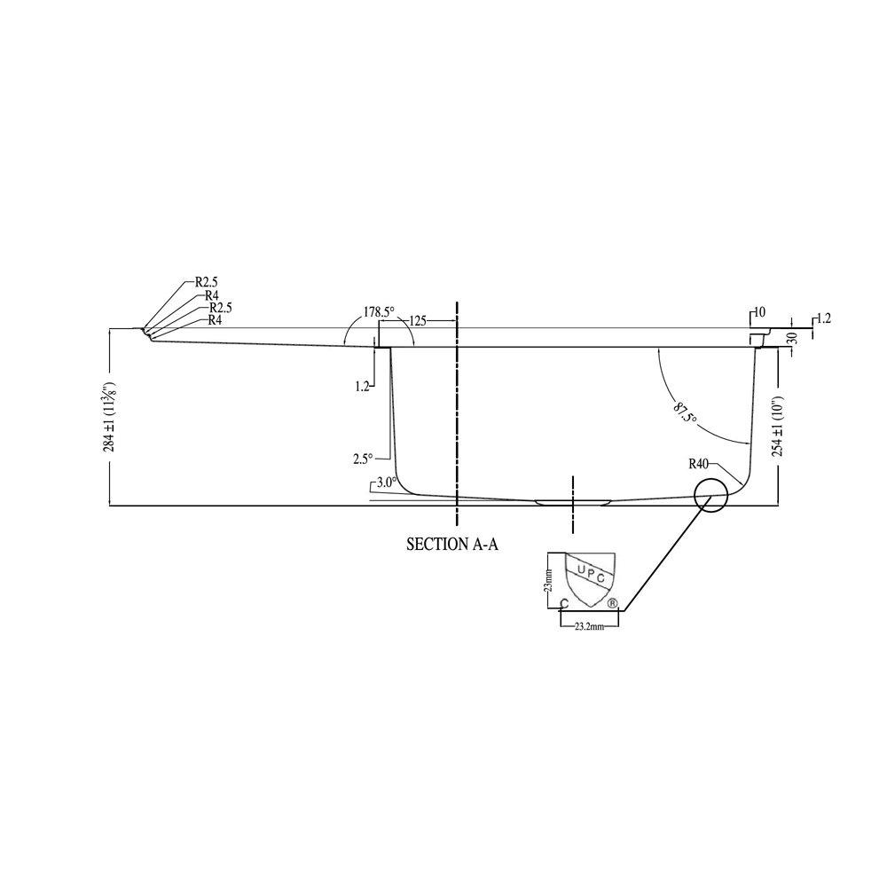 DSU4120 Kitchen Sink with Working Surface