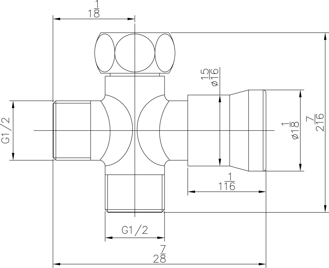 DTR090400 Shower Arm Diverter