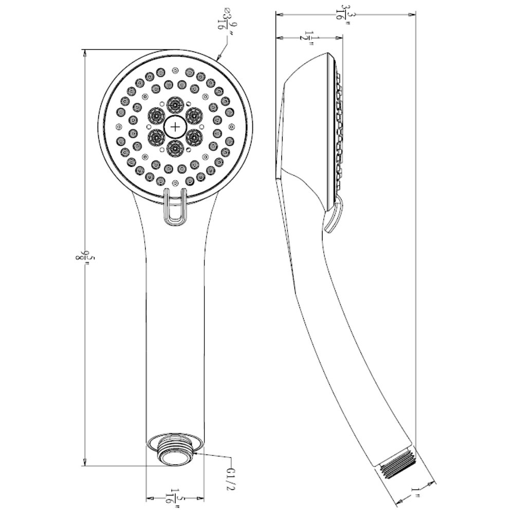HS0690102 Handheld Shower