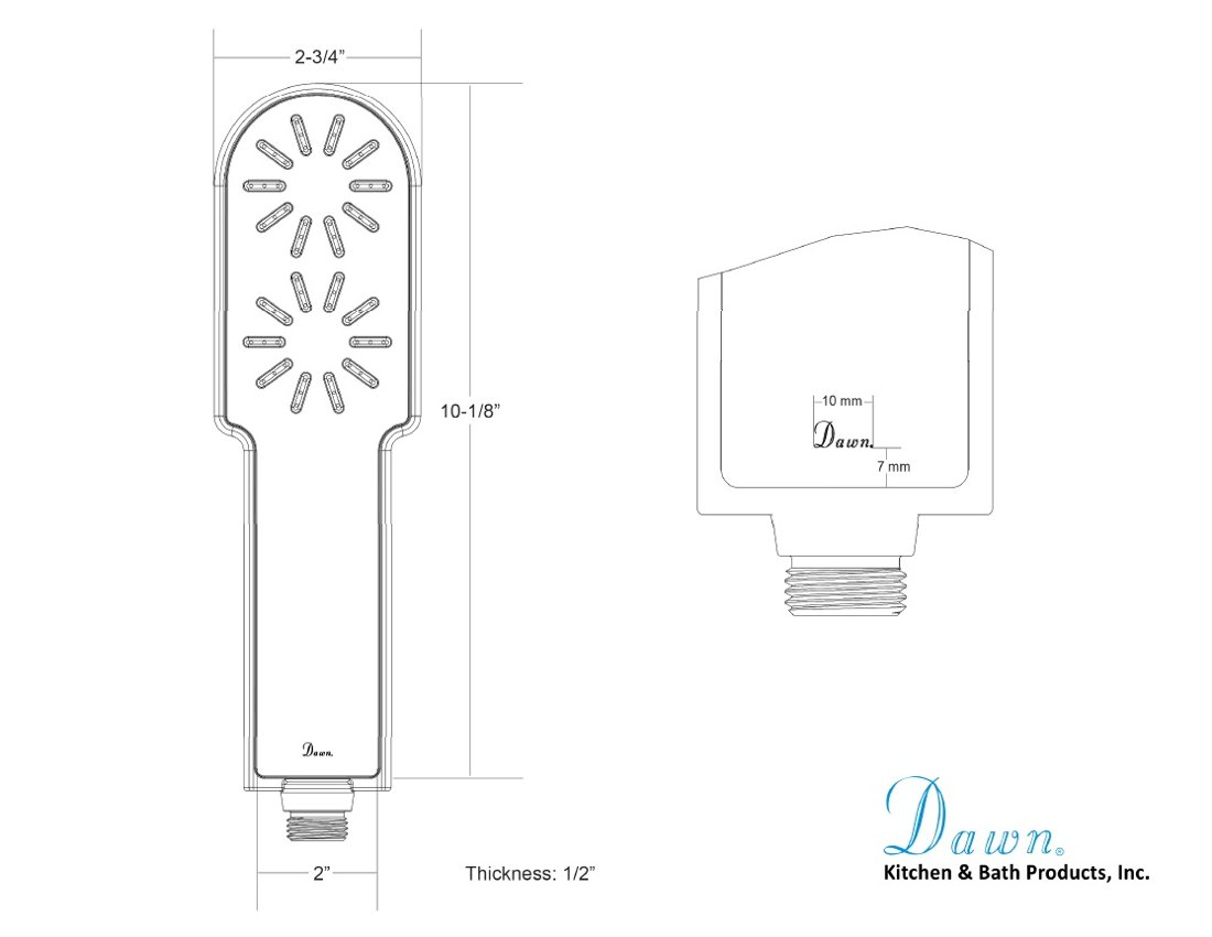 HS0820101 Handheld Shower
