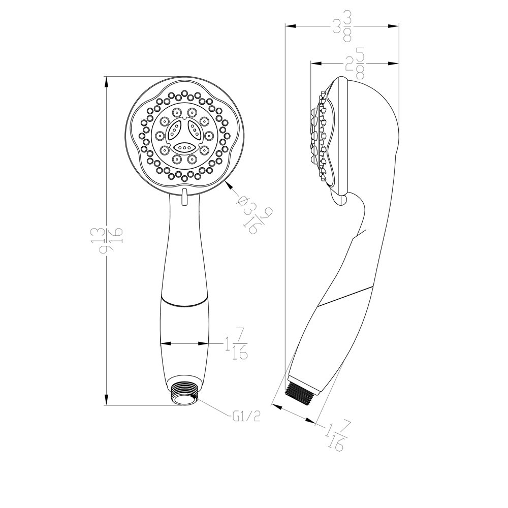 HSG010402 Handheld Shower