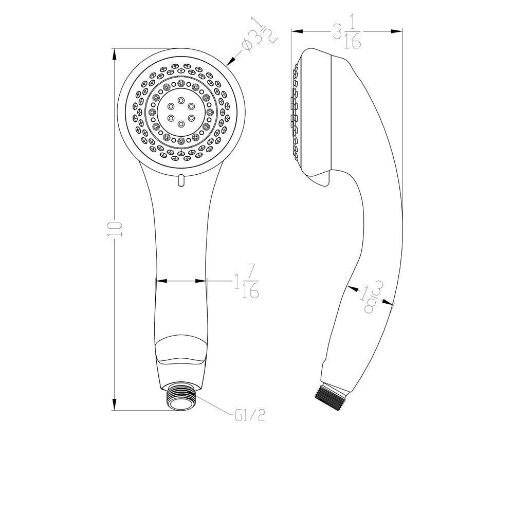 HSG010402 Handheld Shower