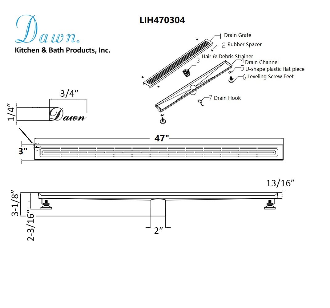 Irtysh River Series 47" LIH470304