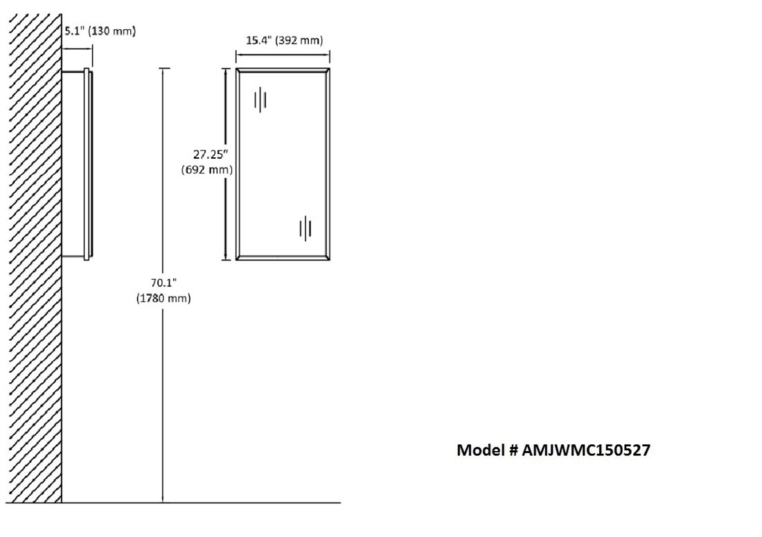 Jenney Vanity Set AMJWMC150527